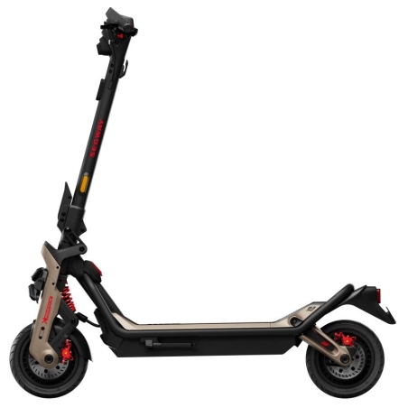 Segway | Superscooter GT3 Pro | Electric Scooter | Max 2 x 3500W W | Up to 80 km/h | 11 " | Black and Gold