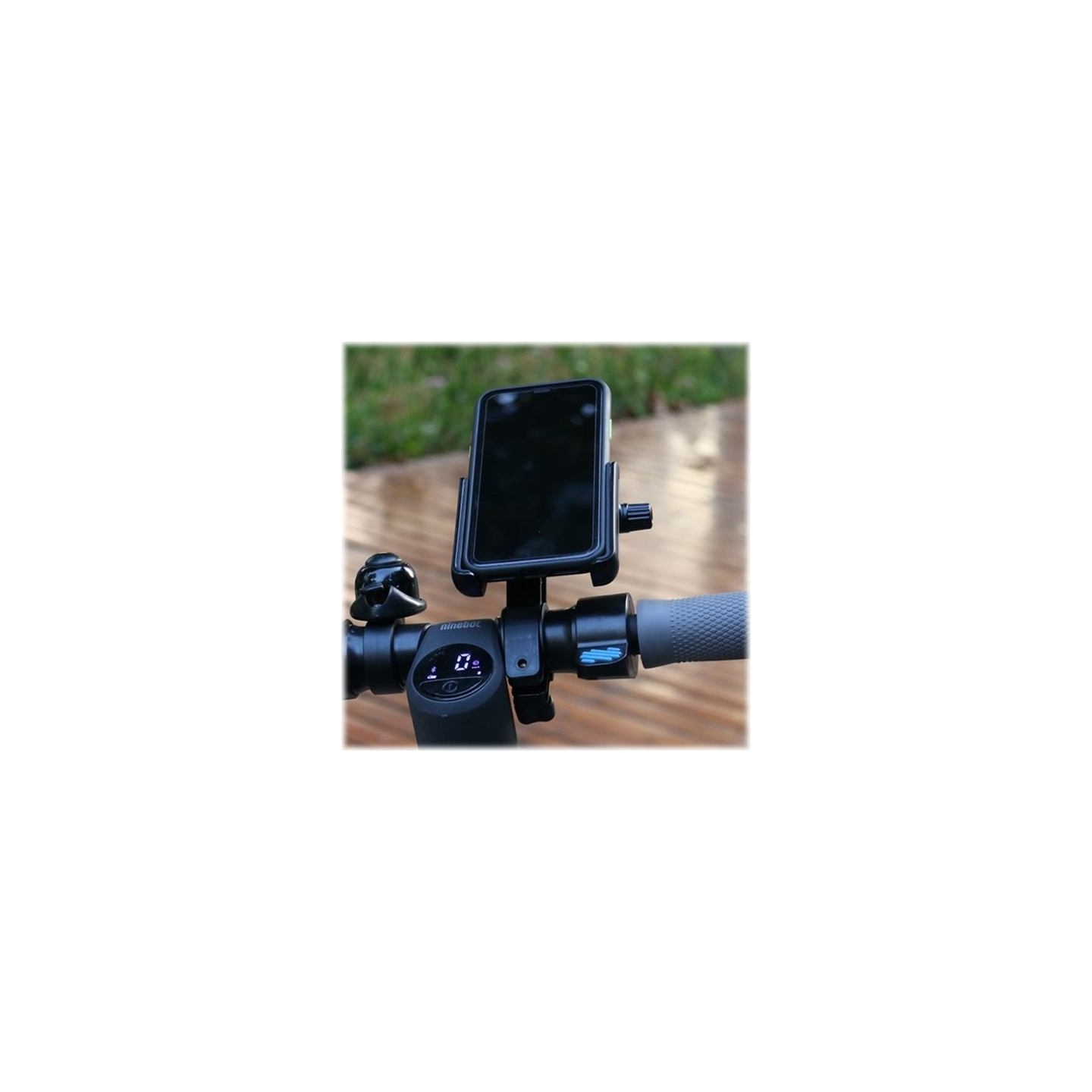 Segway | Smartphone holder for Kickscooters | Adjustable | Black | 360 ° | 6.5 "