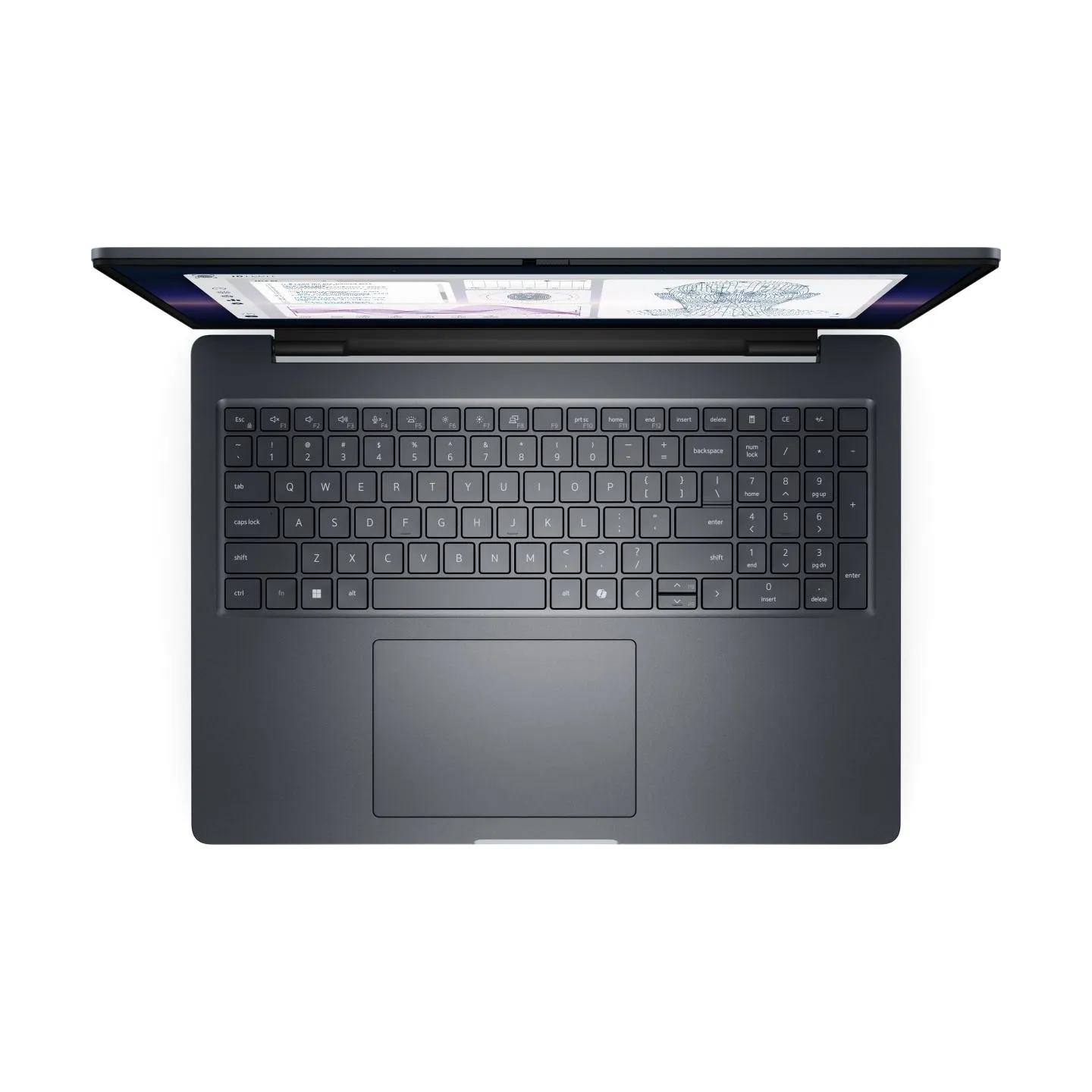Dell Pro Max 16 Plus/Ultra 7 265HX/2x16GB/512GB SSD/16" FHD+/RTX PRO 1000 Blackwell 8GB/Smart Card/FHD RGB Cam/Mic/WLAN/EST Back