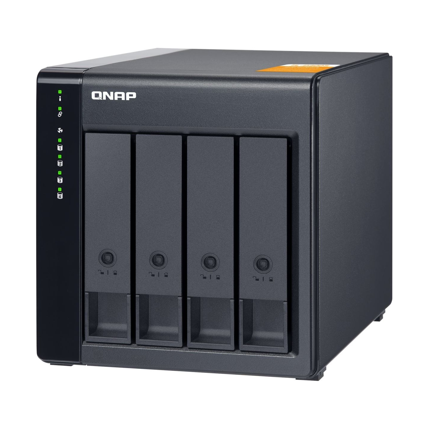 Qnap High-performance Desktop SATA 6Gbps JBOD Storage Enclosure | TL-D400S | Black