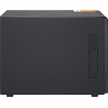 Qnap High-performance Desktop SATA 6Gbps JBOD Storage Enclosure | TL-D400S | Black