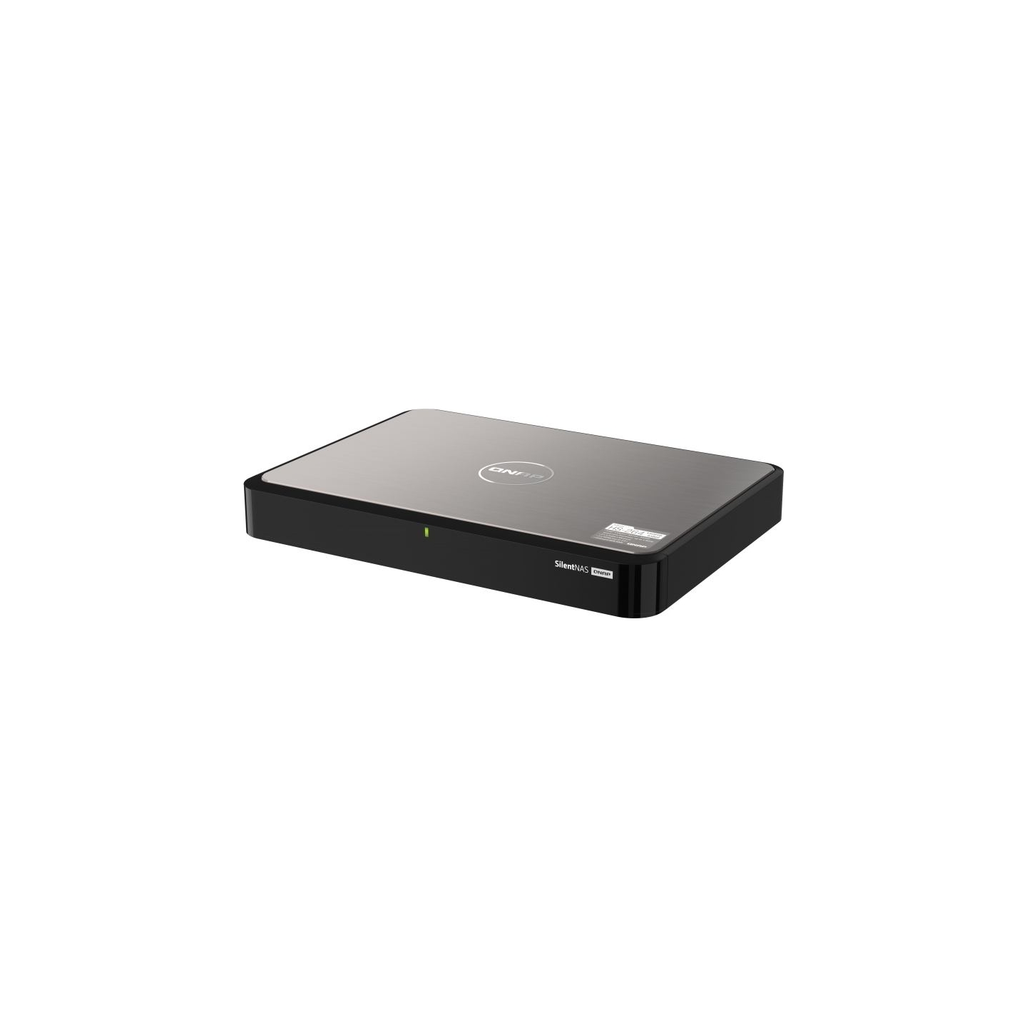 Qnap | 2-Bay SATA fanless home NAS | HS-264 | Up to 2 SATA 6Gb/s, 3Gb/s | Intel Celeron | N5105 4-core/4-thread | Processor freq