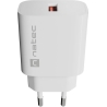 Natec Ribera USB Charger 1X USB-A 18W, White