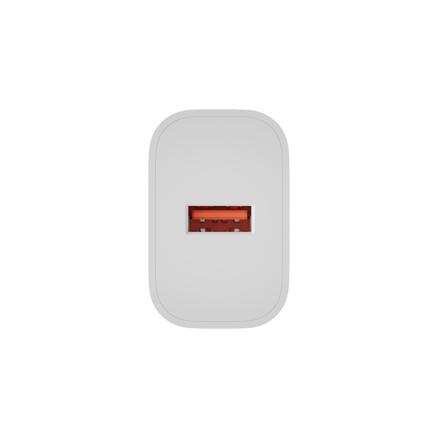 Natec Ribera USB Charger 1X USB-A 18W, White
