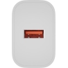 Natec Ribera USB Charger 1X USB-A 18W, White