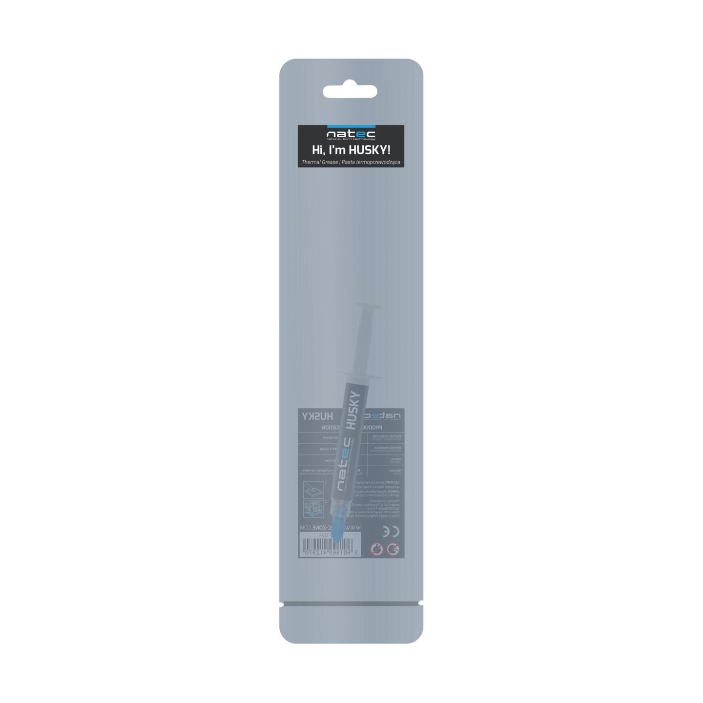 Natec Thermal Grease, Husky, 4 g | Natec | Thermal Grease 1.6ml/4g