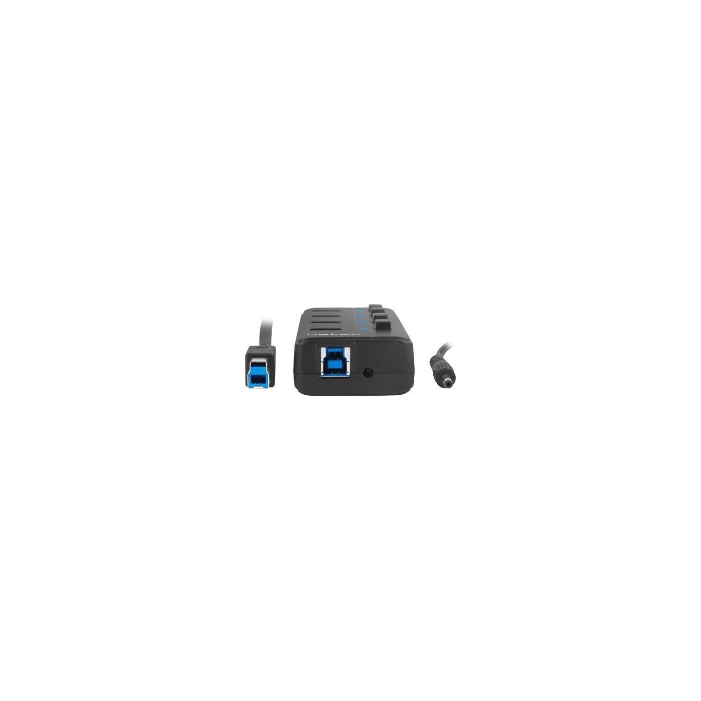 Natec USB 3.0 HUB, Mantis 2, 4-Port, On/Off with AC Adapter | Natec | 4 Port Hub With USB 3.0 | Mantis NHU-1557 | Black