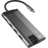 Natec | USB-C Multiport Adapter | NMP-1690 | Grey | USB Type-C | 0.15 m