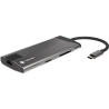 Natec | USB-C Multiport Adapter | NMP-1690 | Grey | USB Type-C | 0.15 m