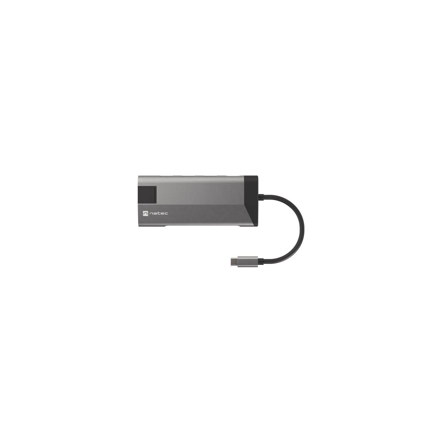 Natec | USB-C Multiport Adapter | NMP-1690 | Grey | USB Type-C | 0.15 m