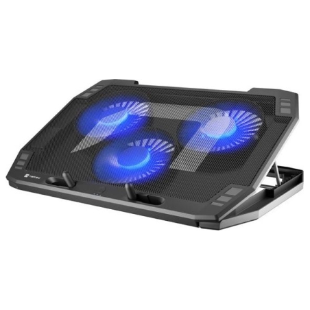 Natec | Laptop Cooling Pad | ORIOLE | Black | 270 x 400 x 25 mm | 740 g
