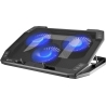 Natec | Laptop Cooling Pad | ORIOLE | Black | 270 x 400 x 25 mm | 740 g
