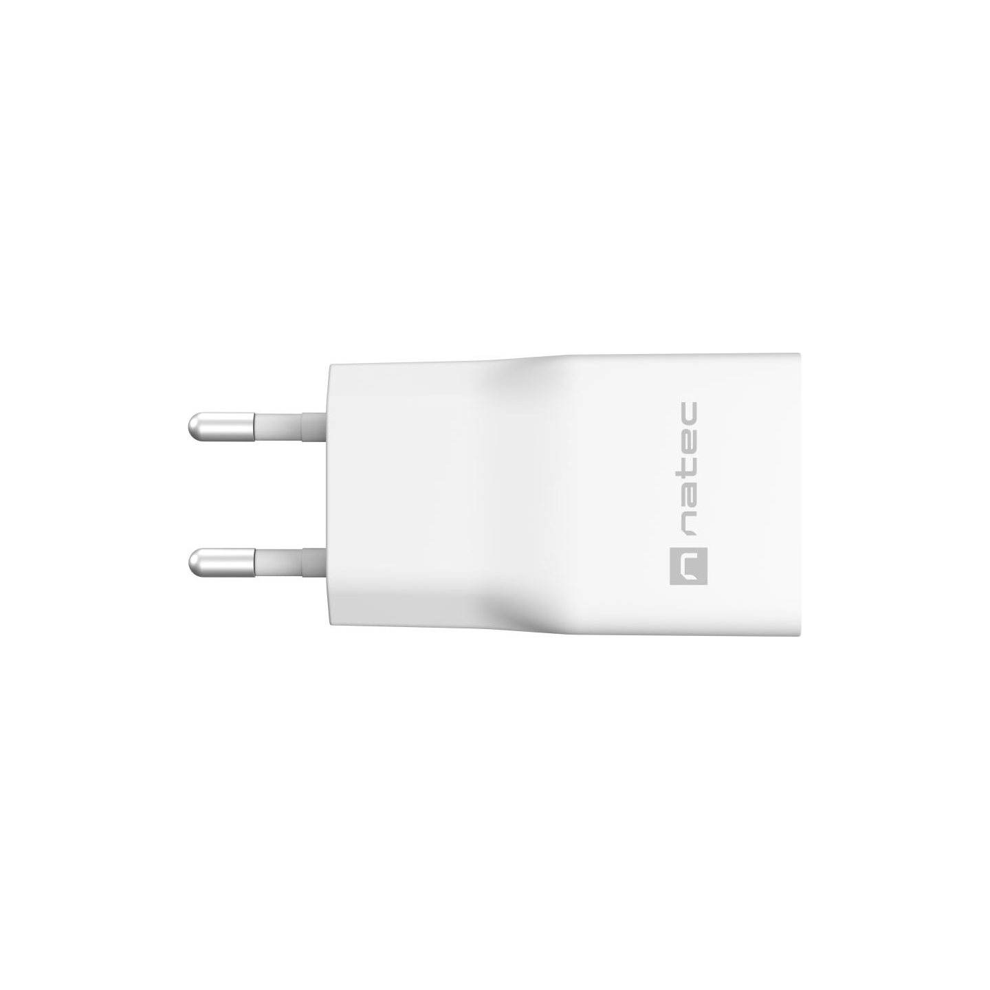 Natec Ribera USB Charger Gan Slim USB 1X USB-A + 1X USB-C 20W | NUC-2376