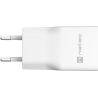 Natec Ribera USB Charger Gan Slim USB 1X USB-A + 1X USB-C 20W | NUC-2376