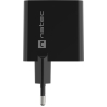 Natec Ribera USB Charger, 1x USB-A, 1x USB-C, 45 W | NUC-2143