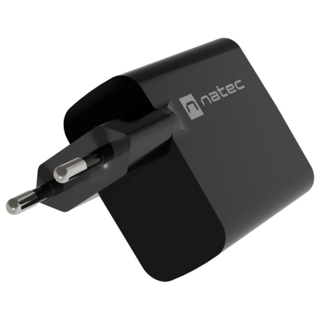 Natec Ribera USB Charger, 1x USB-A, 1x USB-C, 45 W | NUC-2143
