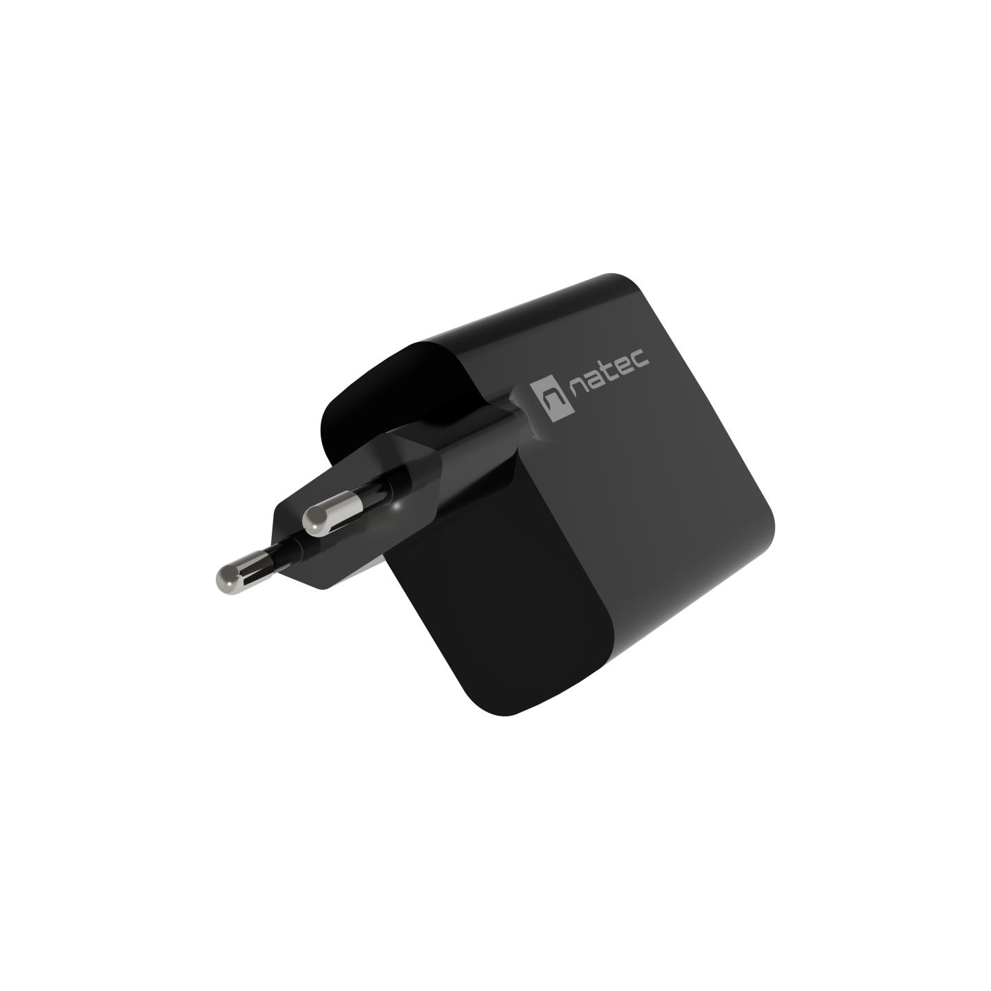 Natec Ribera USB Charger, 1x USB-A, 1x USB-C, 45 W | NUC-2143
