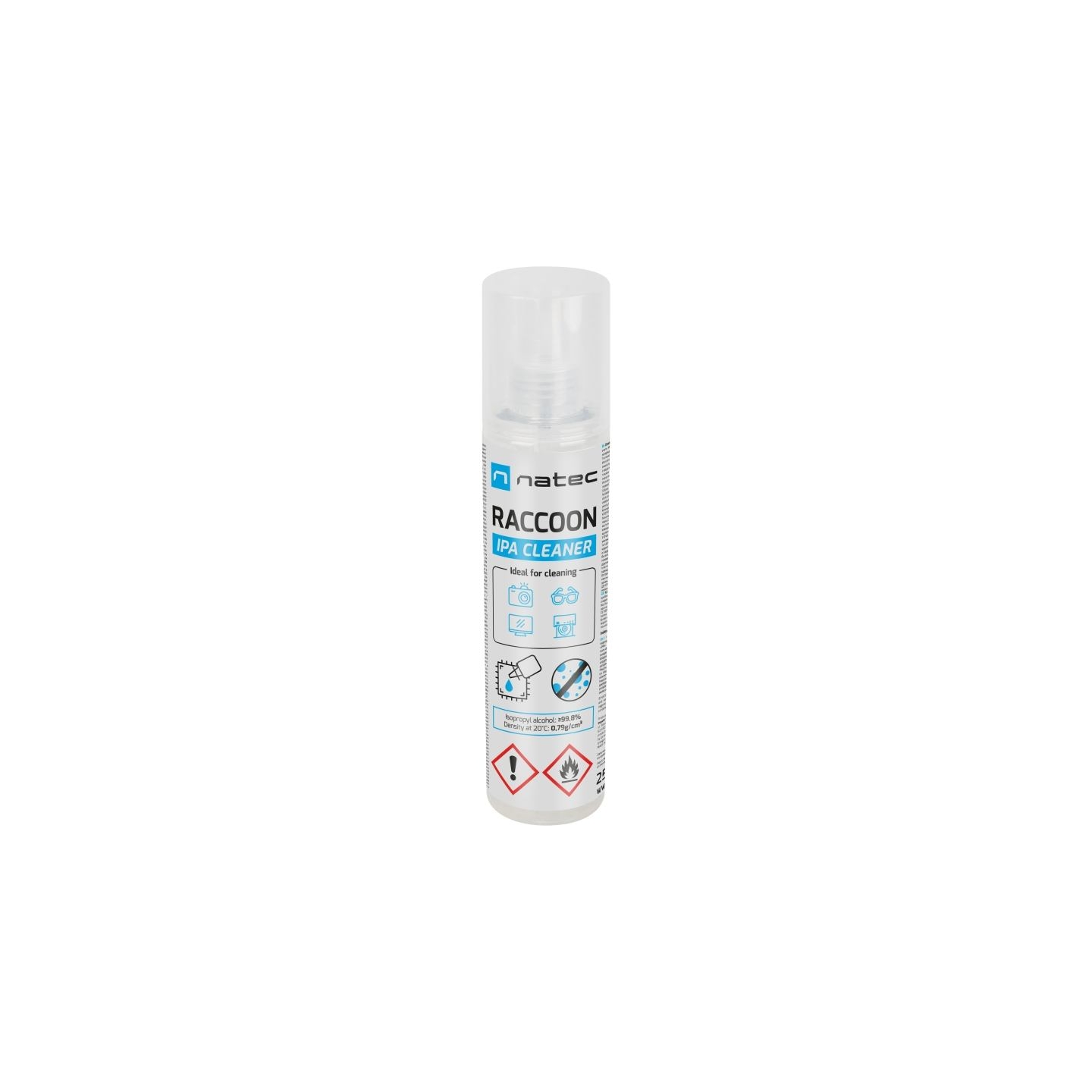 Natec Isopropylic Alcohol Racoon Ipa Cleaner | NSC-2450 | Cleaner | 250 ml