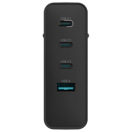 Natec Ribera USB Charger, 1x USB-A + 3x USB-C | NUC-2234