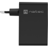 Natec Ribera USB Charger, 1x USB-A + 3x USB-C | NUC-2234