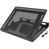 Natec | Laptop Cooler Pad, 2 Fans | Tern 2 Plus | Black