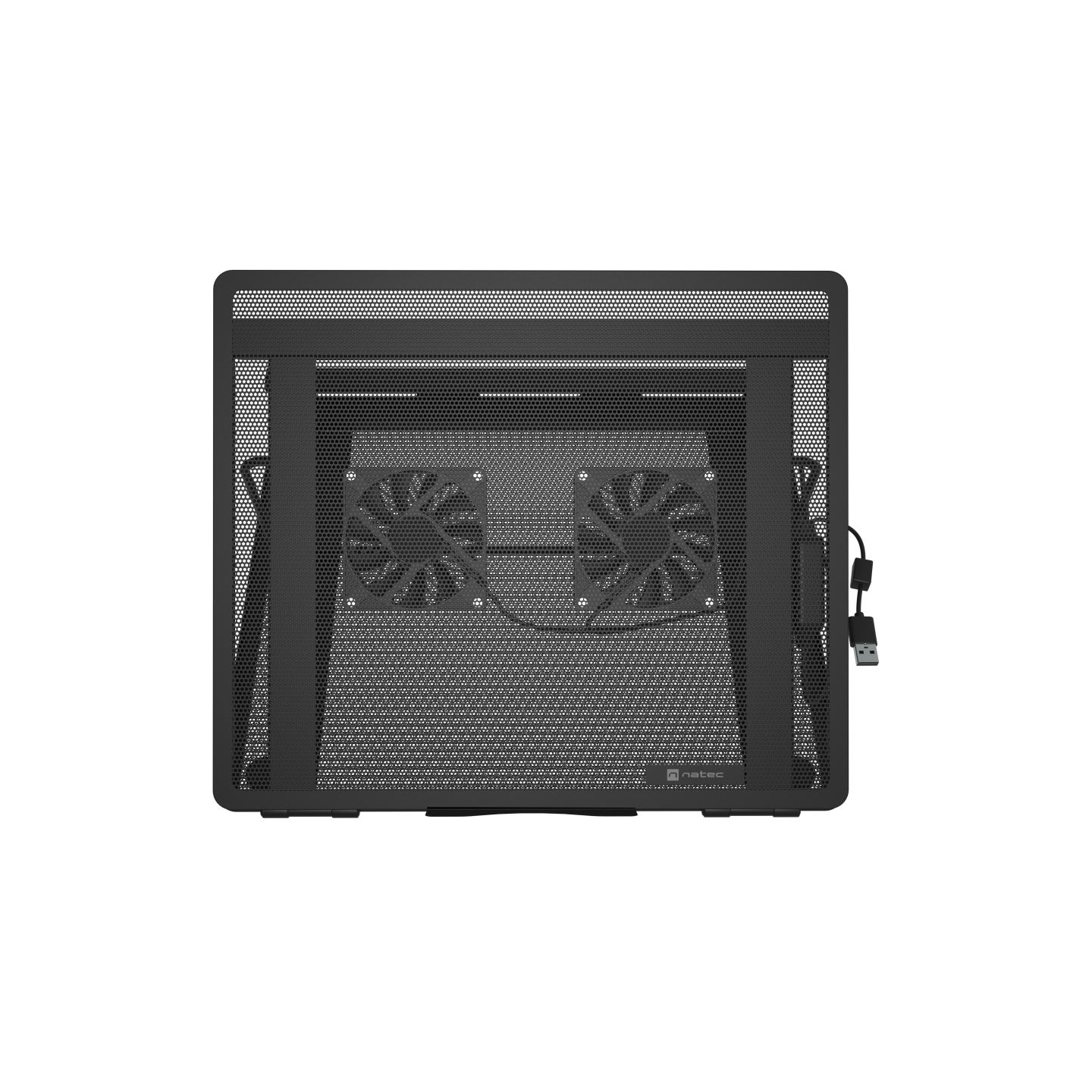 Natec | Laptop Cooler Pad, 2 Fans | Tern 2 Plus | Black