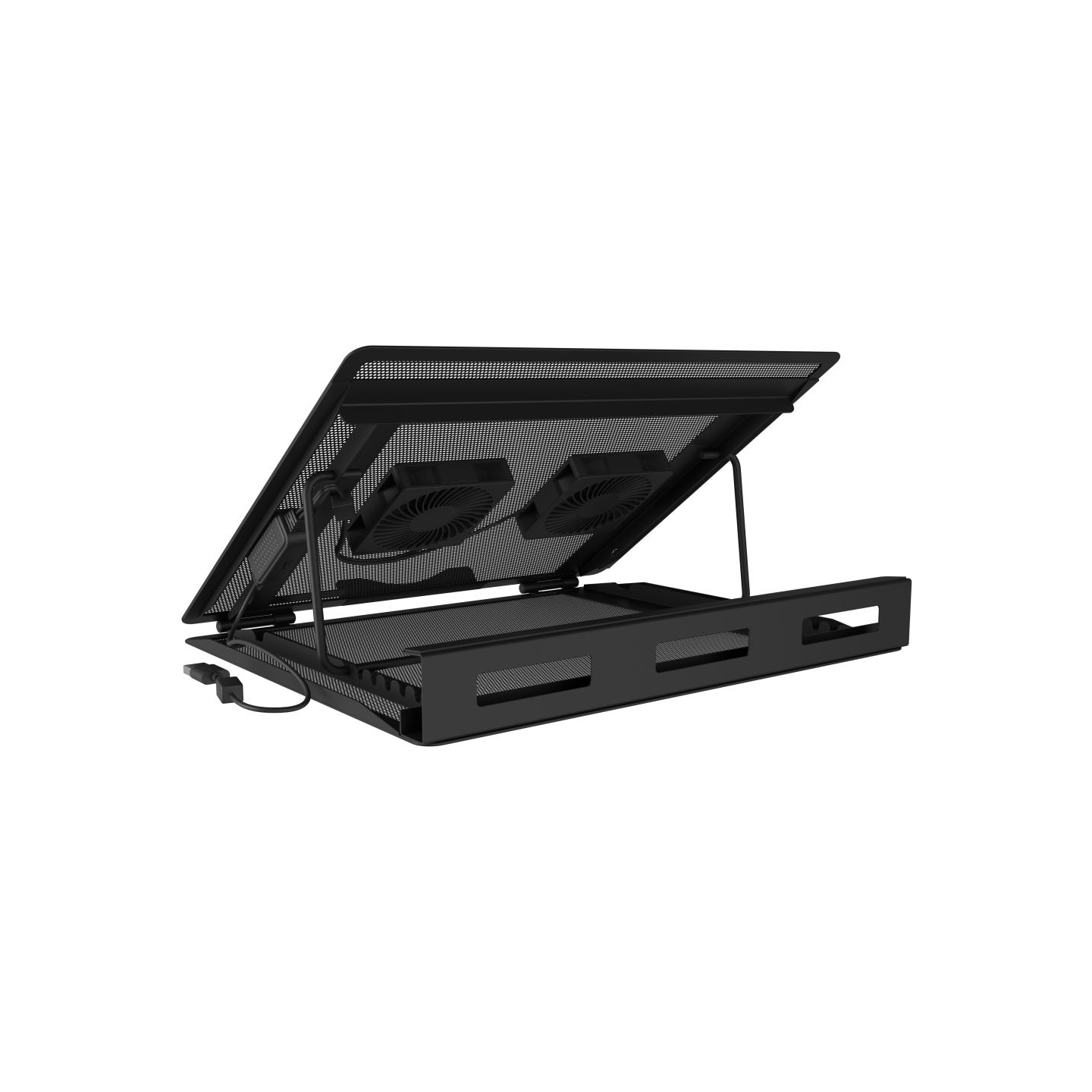 Natec | Laptop Cooler Pad, 2 Fans | Tern 2 Plus | Black