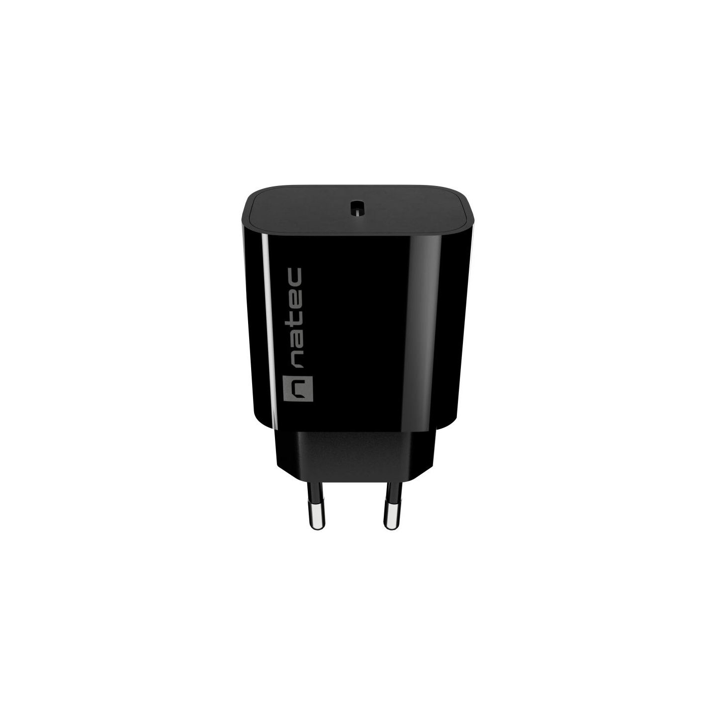 Natec Ribera USB Charger 1X USB-C 20W, Black