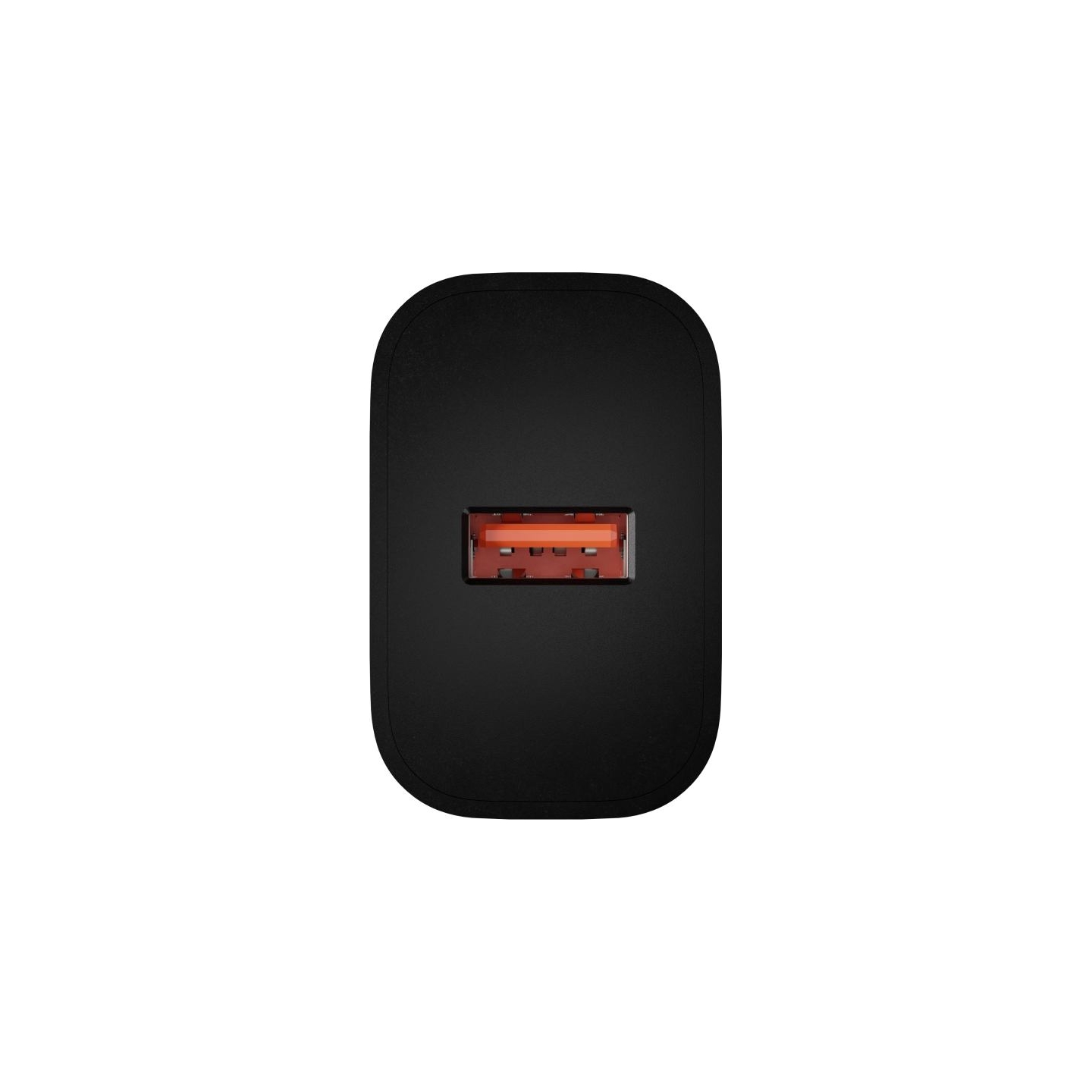 Natec Ribera USB Charger 1X USB-A 18W, Black