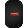 Natec Ribera USB Charger 1X USB-A 18W, Black