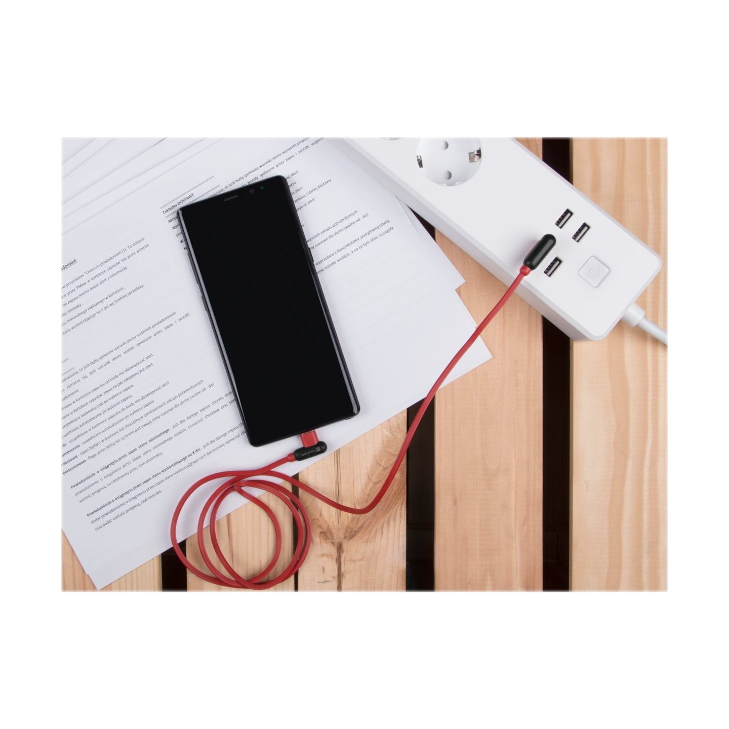 Natec Prati, Angled USB Type C to Type A Cable 1m, Red | Natec | Angled USB Type C to USB Type A | Prati | USB Type C | USB Type