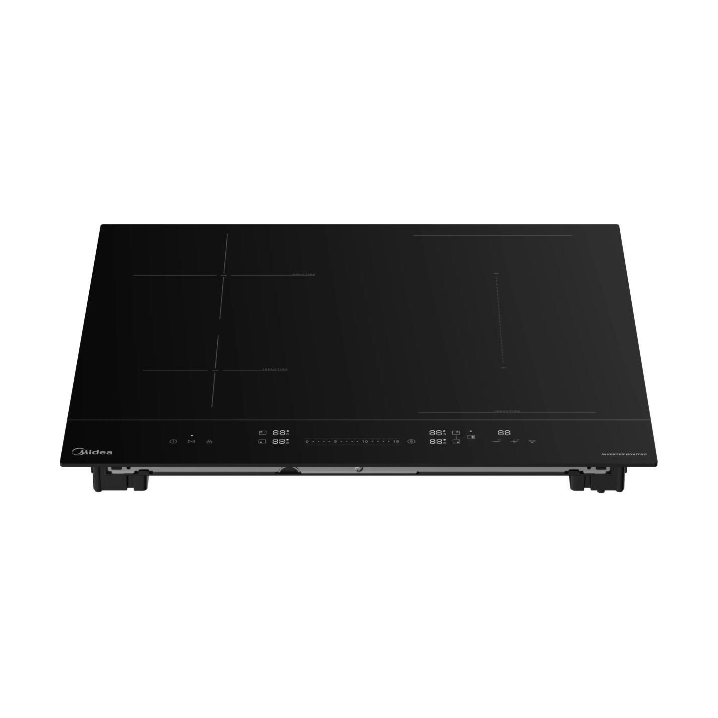 Midea Hob | MIH744BE325GKD | Induction | Number of burners/cooking zones 4 | Touch | Timer | Black