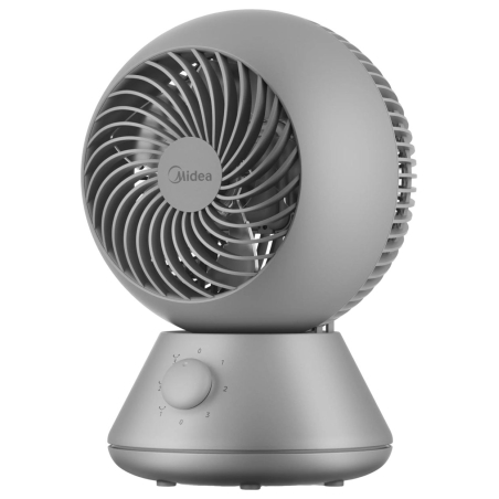 Midea Fan | MFT302R0BPK | Table Fan | 30 W | Diameter 15.2 cm | Number of speeds 3 | Oscillation | Dark Grey