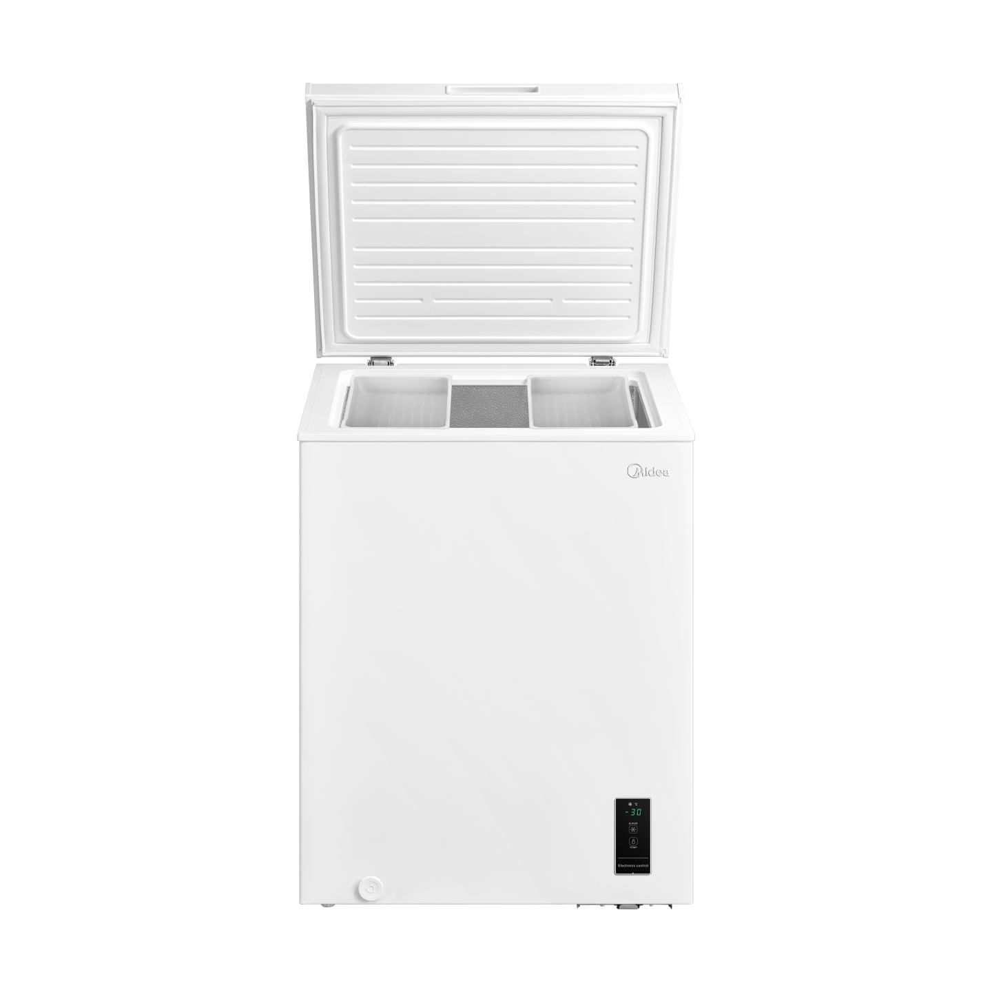 Midea Freezer | MDRC207FEE01 | Energy efficiency class E | Chest | Free standing | Height 85 cm | Total net capacity 142 L | Whi