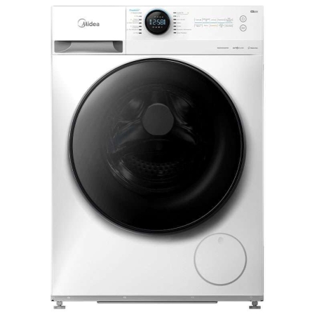 Midea Washing Machine with Dryer | MF200D80WB/W-HR | Energy efficiency class A/E | Front loading | Washing capacity 8 kg | 1400 
