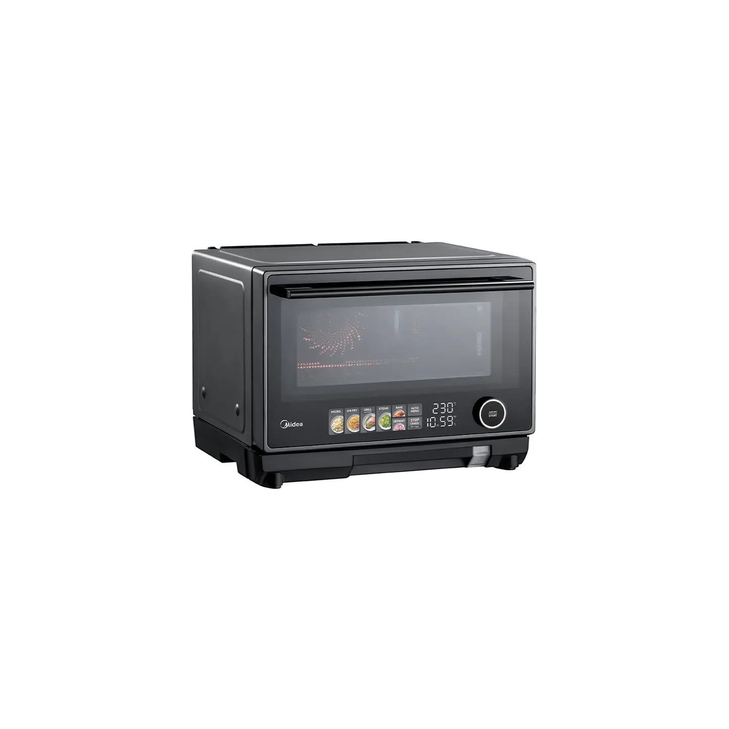 Midea Microwave oven | MSO25H | Free standing | 25 L | 1000 W | Convection | Grill | Black