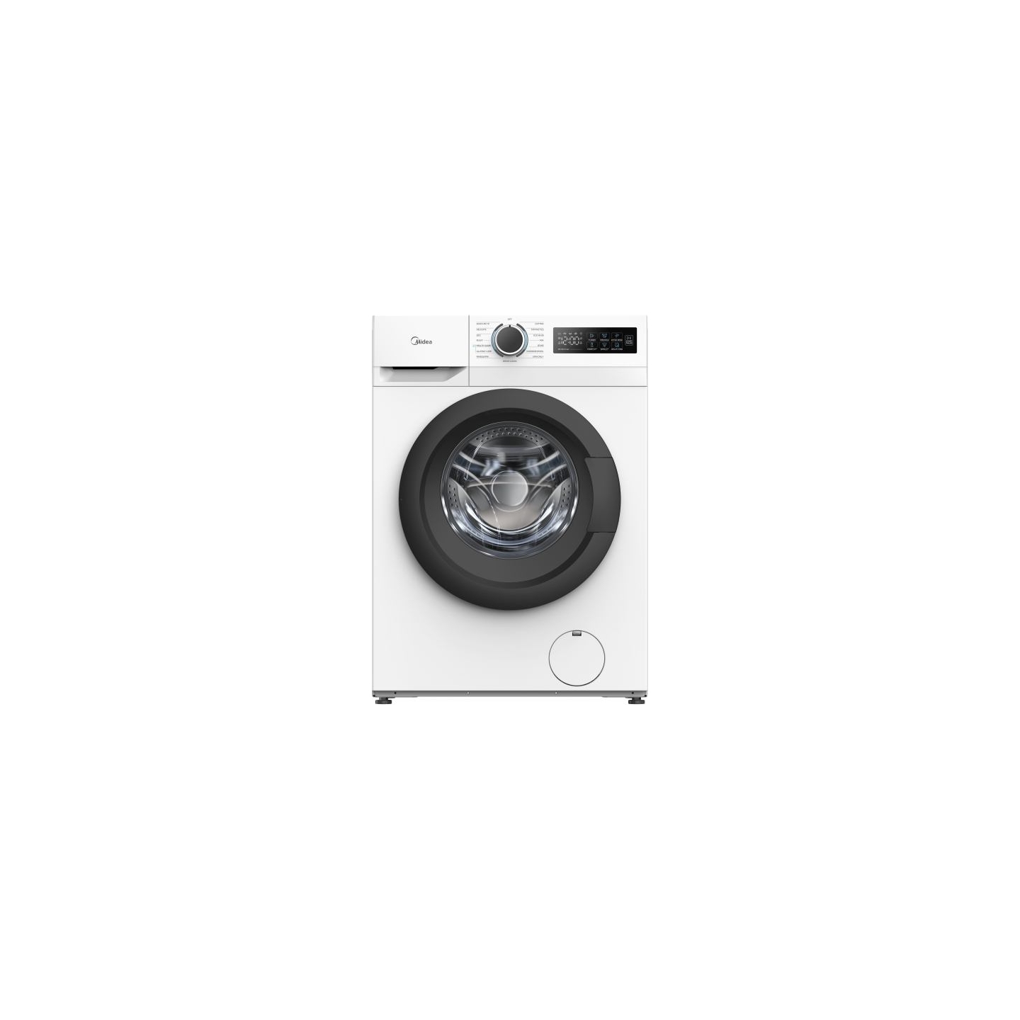Midea Washing Machine | MF110W70B/W-HR | Energy efficiency class A | Front loading | Washing capacity 7 kg | 1200 RPM | Depth 40