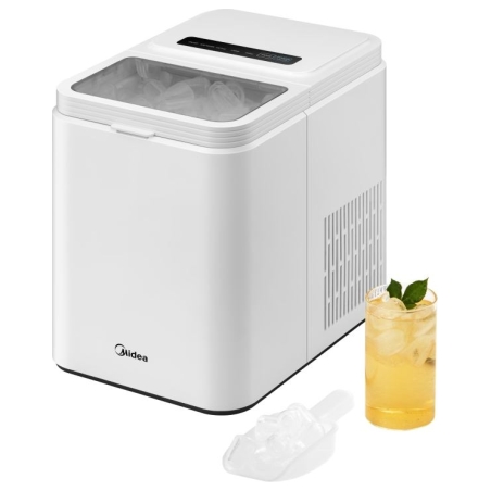 Midea Ice Maker | MERI12BG01EU | Power 180 W | Capacity 1.3 L | White