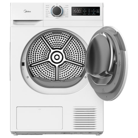 Midea Dryer Machine | MD110H80/W-HR | Energy efficiency class E | Front loading | 8 kg | Heat pump | LED | Depth 60 cm | White