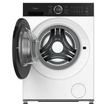 Midea Washing Machine | MF205W80BA30/W-BK | Energy efficiency class A | Front loading | Washing capacity 8 kg | 1400 RPM | Depth