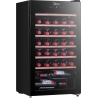 Midea Wine Cooler | MDRW150FGG22W | Energy efficiency class Class G | Free standing | Bottles capacity 34 | Black