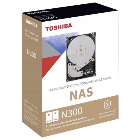 Toshiba Hard Drive | N300 NAS | 7200 RPM | 12000 GB