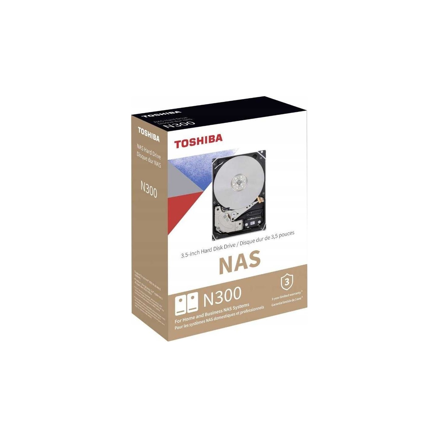 Toshiba Hard Drive | N300 NAS | 7200 RPM | 12000 GB