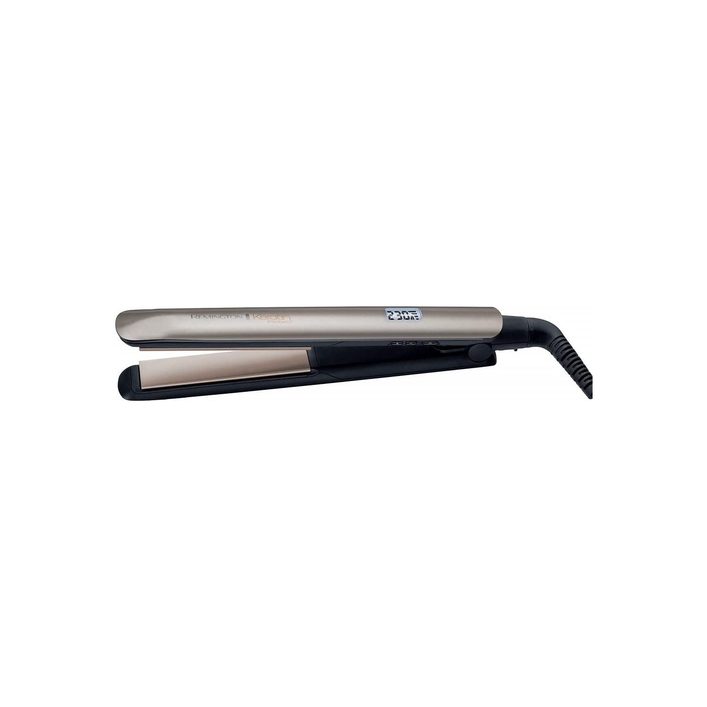 Remington | Keratin Protect Hair Straightener | S8540 | Ceramic heating system | Display LCD | Temperature (max) 230 °C | Bronze