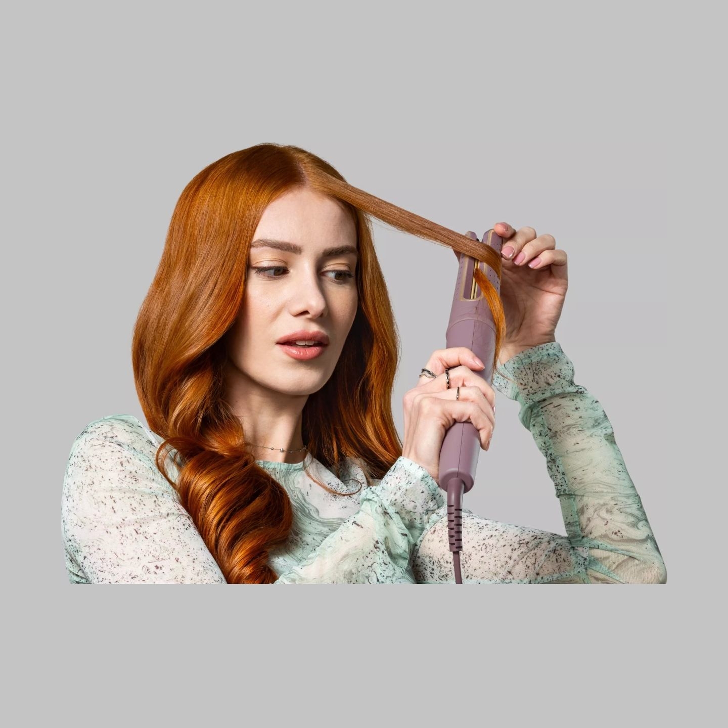 Remington Rotating Curling Wand | CI8930 AIRvive | Ion conditioning | Temperature (max) 210 °C | Purple