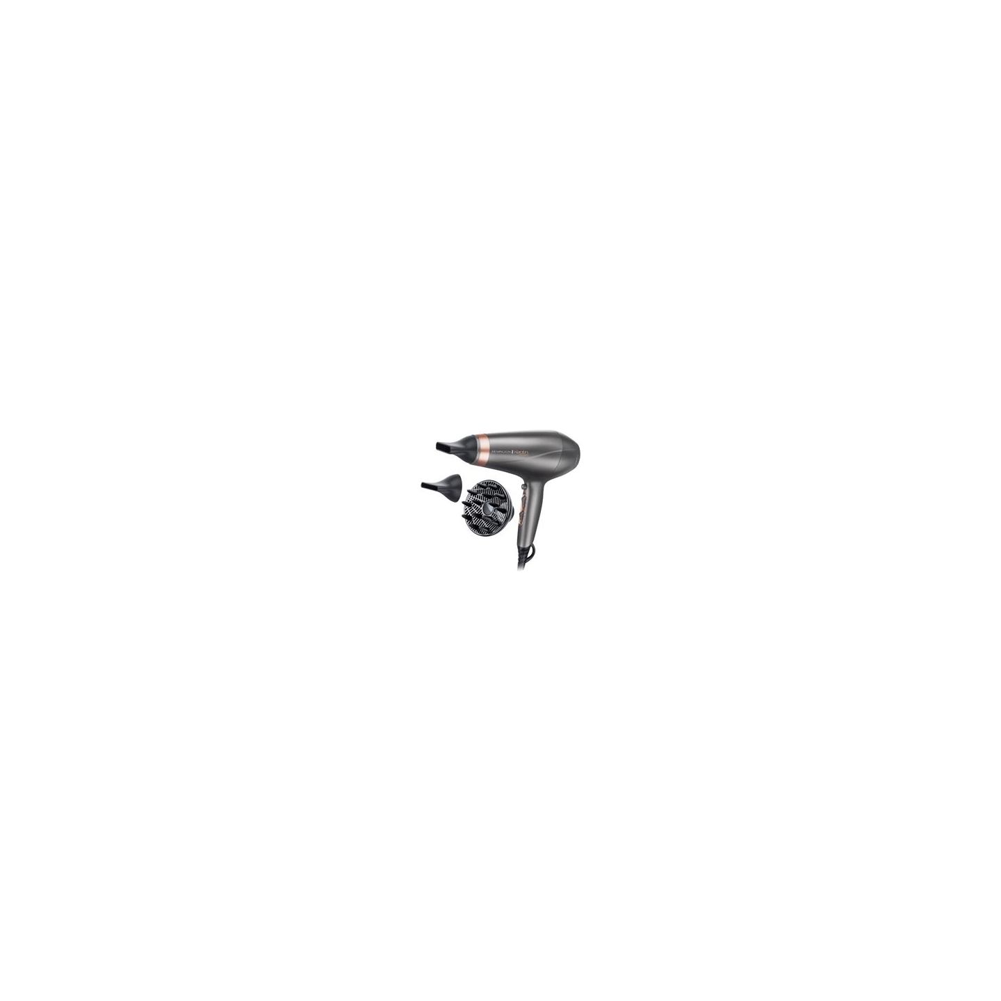 Remington | Hair Dryer | AC8820 | 2200 W | Number of temperature settings 3 | Ionic function | Diffuser nozzle | Silver
