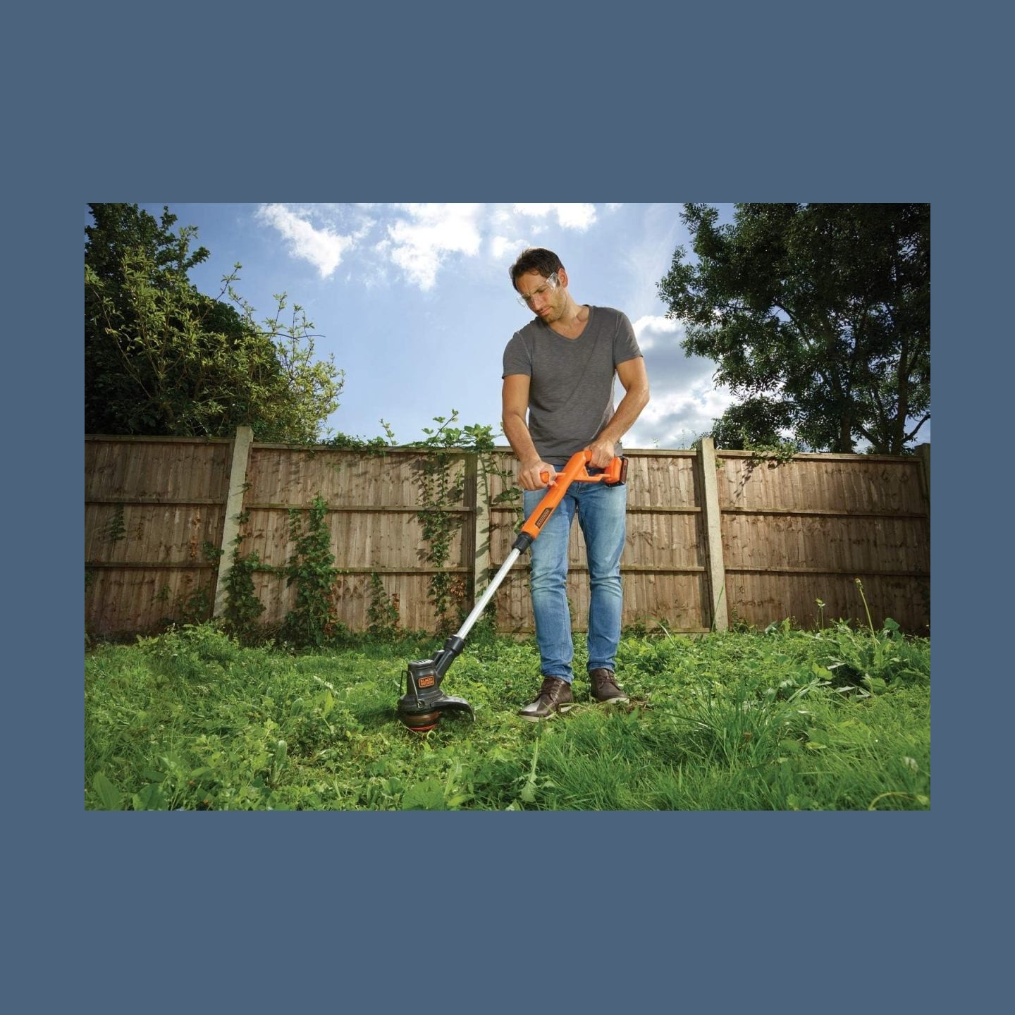 Black & Decker Lawnmower - trimmer ST182320-QW, 18V, 1x2.0 Ah | Cordless