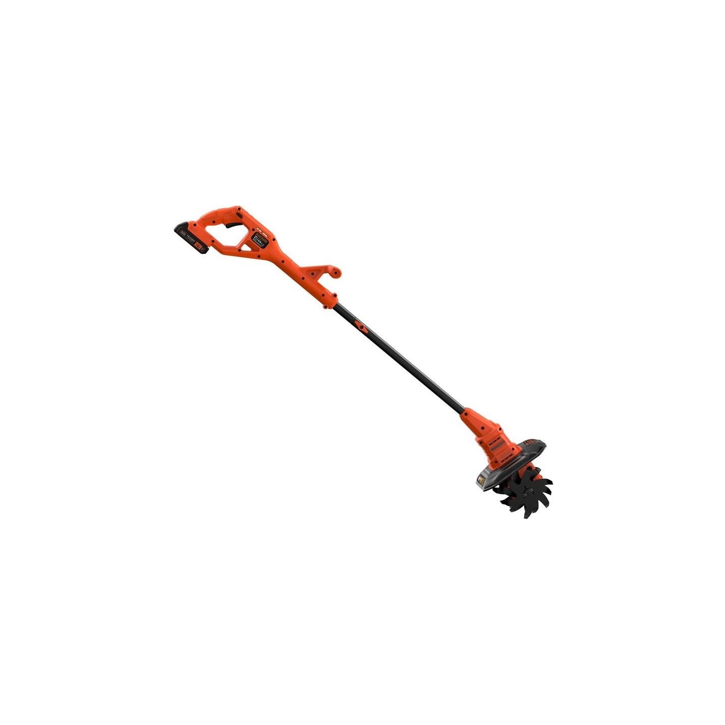 Black & Decker BETL1820L-QW Tiller, Loaded, 18 V, 2 Ah