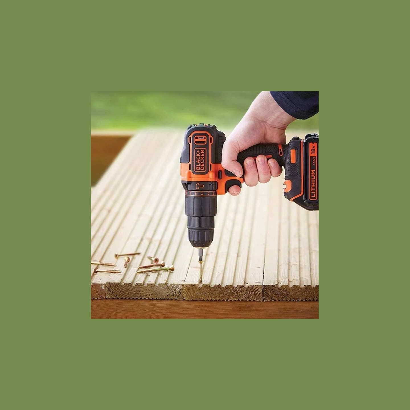 Black & Decker Impact driver-drill | BDCHD18-QW | 18 V | 1.5 Ah | Li-Ion
