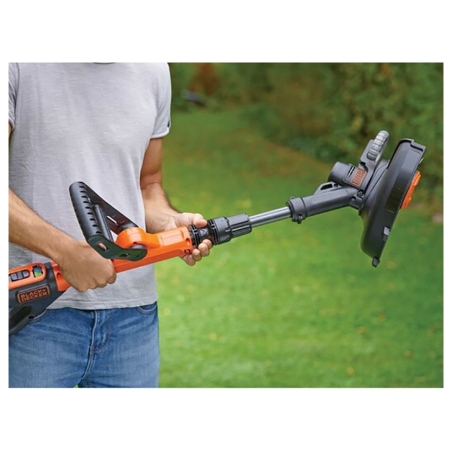 Black & Decker Lawnmower-trimmer STC1840EPC-QW, 18V, 1x4.0 Ah | Cordless
